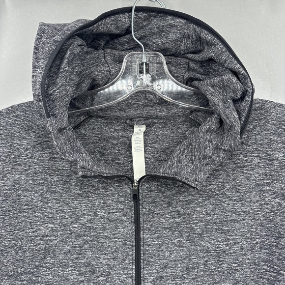 Lululemon Jacket Mens 2XL Gray Full Zip Surge Hooded Sweatshirt Athletic Running - Picture 2 of 14